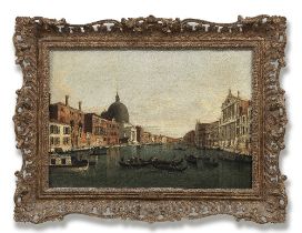 Follower of Antonio Canal, called il Canaletto (Venice 1697-1768) The Grand Canal, Venice lookin...
