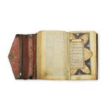 Coran enlumin&#233;, Inde du Nord, probablement Afghanistan XIXe si&#232;cle An illuminated Qur'...