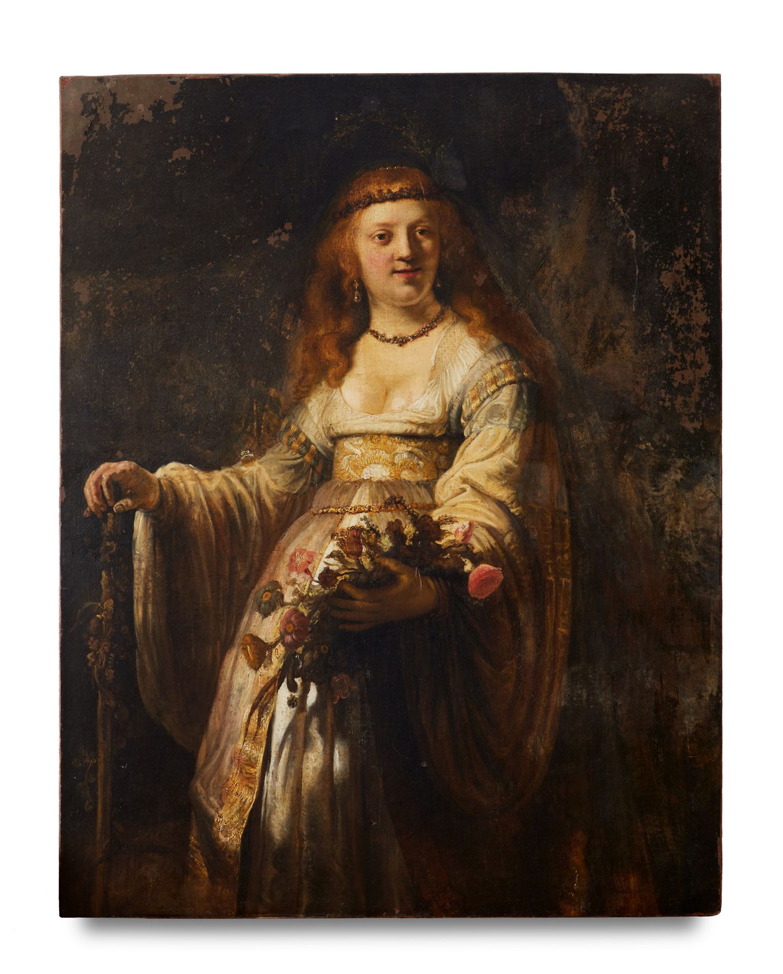 Atelier de Rembrandt Harmensz. van Rijn (Leyde 1606-1669 Amsterdam) Portrait de Saskia van Uylen...
