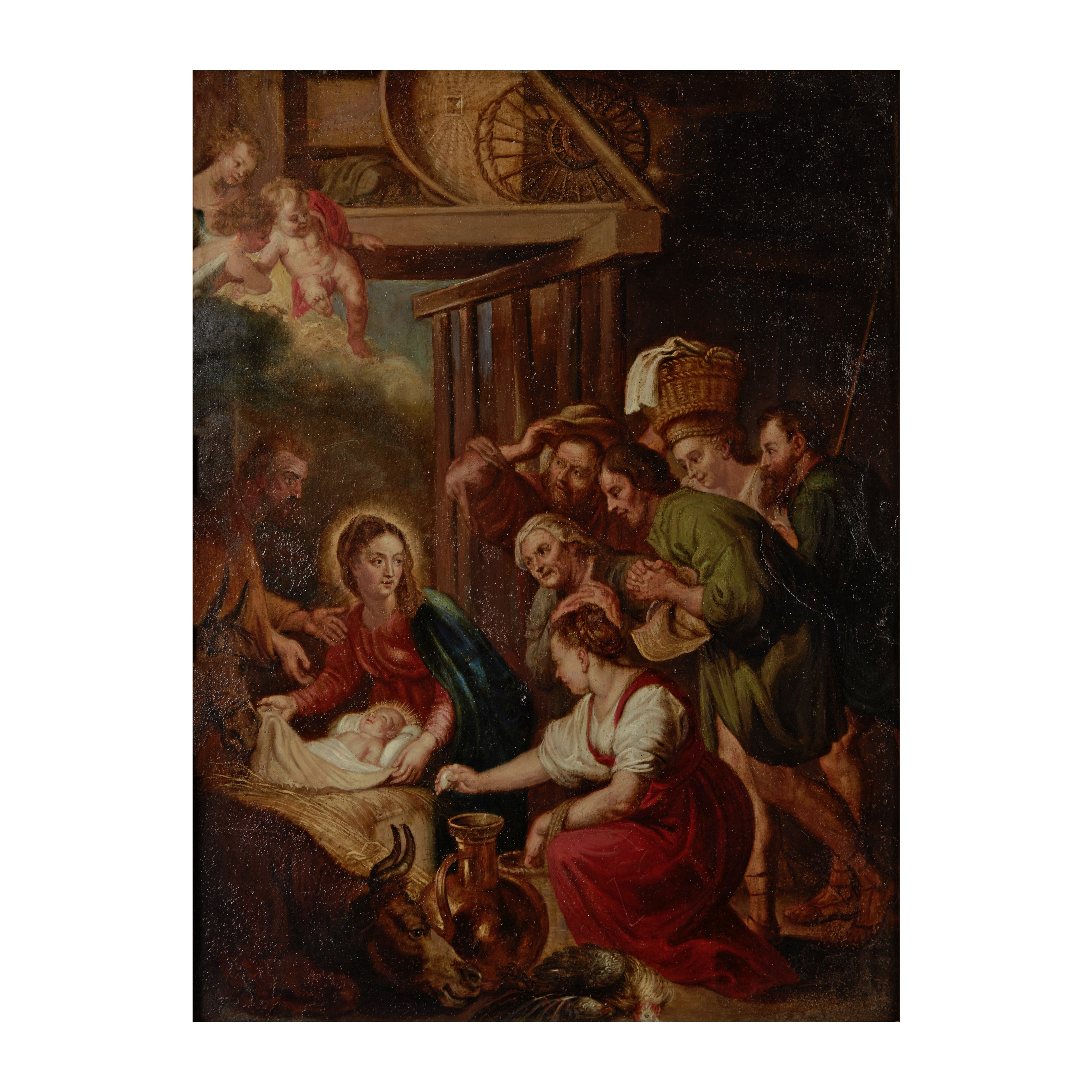 D'apr&#232;s Sir Peter Paul Rubens, fin XVIIe si&#232;cle L'Adoration des Bergers