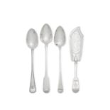A collection of silver flatware (13)