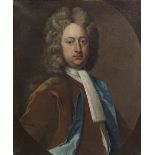 English School, 18th Century Portrait of a gentleman, thought to be Francis Dreve, half-length, ...