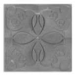 KAWS (American, born 1974) OriginalFake Store Tile (Grey) Ceramic tile, 2006, signed and dated i...