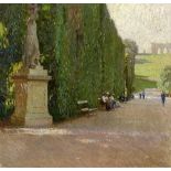 CARL MOLL (1861-1945) Der Park von Sch&#246;nbrunn mit Blick zur Gloriette (Painted circa 1910)