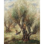 REUVEN RUBIN (1893-1974) Olive trees (Painted circa 1930)