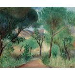 ANDR&#201; DERAIN (1880-1954) Sous-bois en Provence (Painted circa 1920-1921)