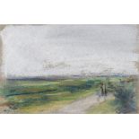 MAX LIEBERMANN (1847-1935) Landschaft (Noordwijk aan Zee) (Executed in Noordwijk aan Zee circa 1910)