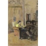 &#201;DOUARD VUILLARD (1868-1940) Berthe Keller dans le petit salon (Executed circa 1930-1938)