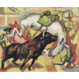 CELSO LAGAR (1891-1966) Corrida (Painted in 1918)