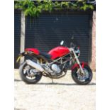 1994 Ducati Monster 900 Frame no. ZDM900M*001629* Engine no. ZDM904A2C*014195*