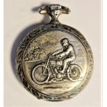 Ponctua open-faced pocket watch