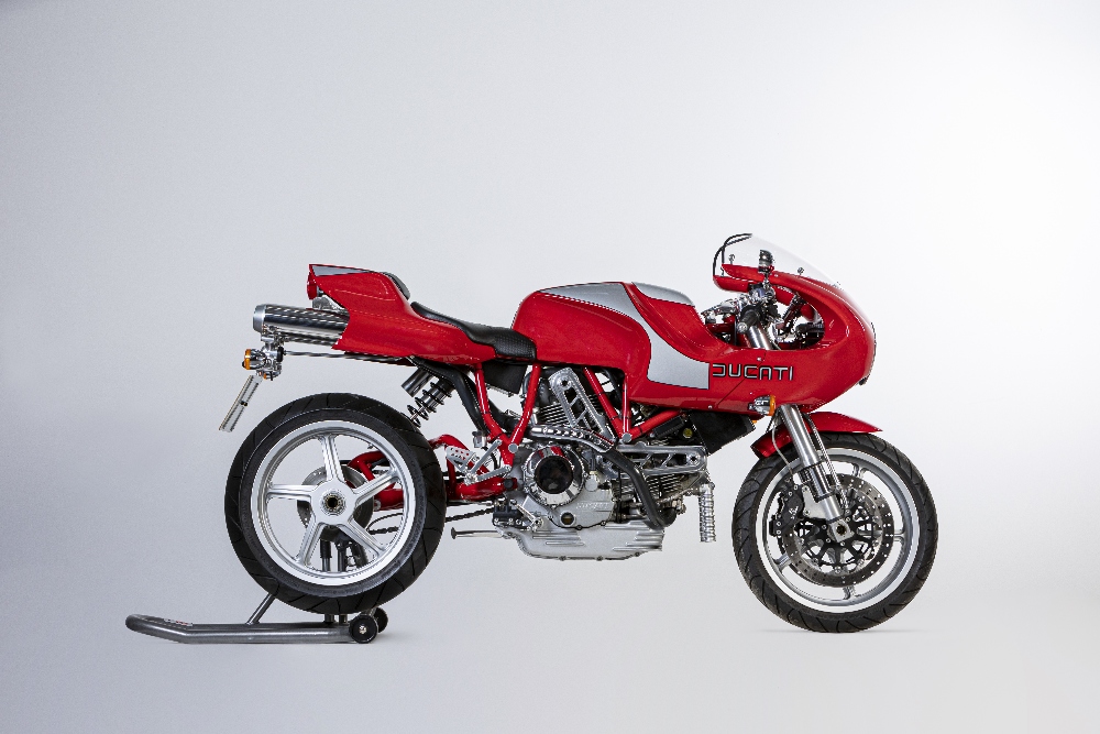 Two owners, circa 800 miles from new, 2001 Ducati MH900e Frame no. ZDMV300AA1B000339 Engine no....