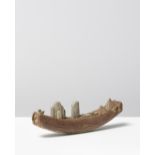 Ian Godfrey Boat form with landscape, 1970s-1980s