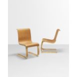 Alvar Aalto Pair of early chairs, model no. 21, 1930s