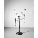 Tom Dixon Unique floor standing candelabra, 1980s