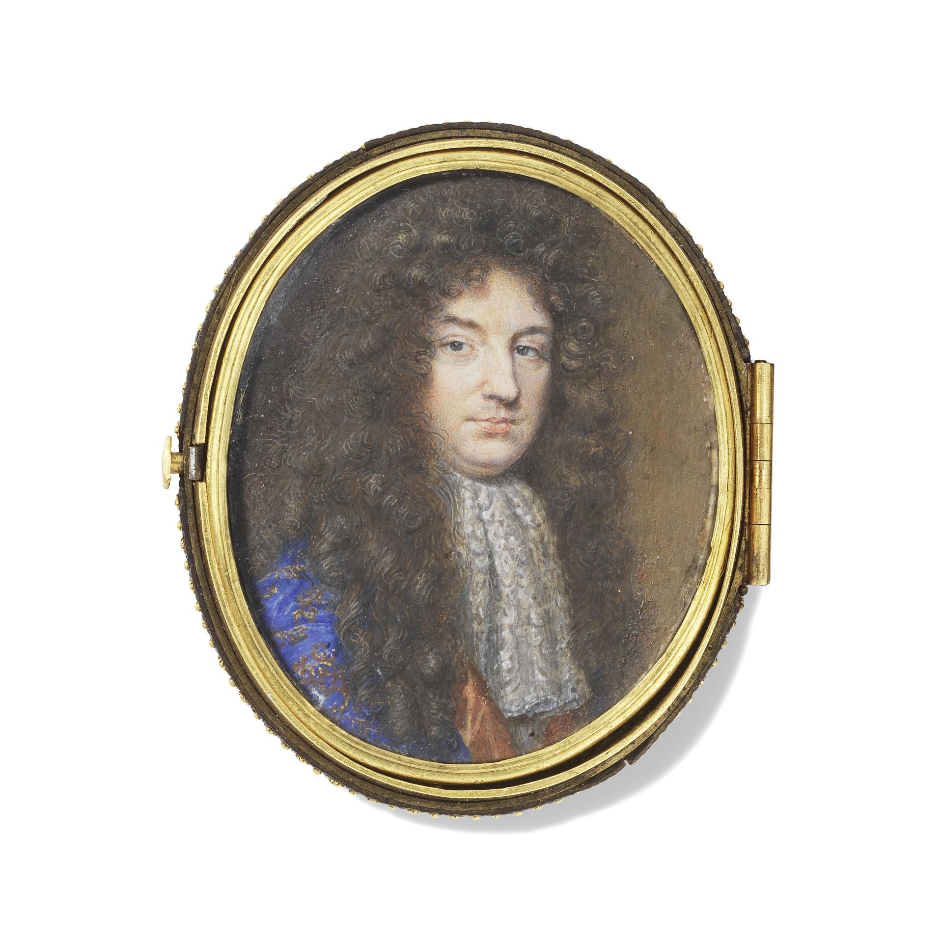 CIRCLE OF SAMUEL COOPER (BRITISH, 1609-1672): PORTRAIT MINIATURE OF A NOBLEMAN