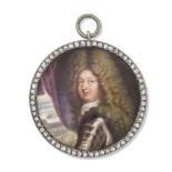 CIRCLE OF CHARLES BOIT (SWEDISH, 1663-1727): PORTRAIT MINIATURE OF A GENERAL