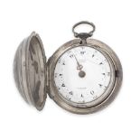 George Prior, London. A silver key wind pair case pocket watch made for the Turkish market London...