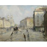 JEAN FRANCOIS RAFFAELLI (1850-1924) Le quai des Grands Augustins, Paris