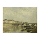 STANISLAS LEPINE (1835-1892) Le Pont Marie