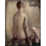 GRIGORY GLUCKMANN (1898-1973) Nu assis