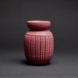 JEAN BESNARD (1889-1958) Vase ovo&#239;deCr&#233;ation circa 1936Sign&#233; 'Jean Besnard', en c...