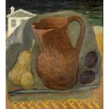 Polykleitos Rengos (Greek, 1903-1984) Nature morte, Skopelos (signed in Greek and dated (lower r...