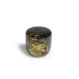 HARUI KOMIN (1869-1922/3) A Black-Lacquer Natsume (Tea Caddy) Meiji (1868-1912) or Taisho (1912-...