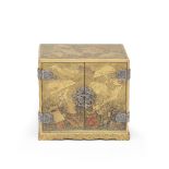 A GOLD-LACQUER KODANSU (SMALL CABINET) Meiji (1868-1912) or Taisho (1912-1926) era, late 19th/20...