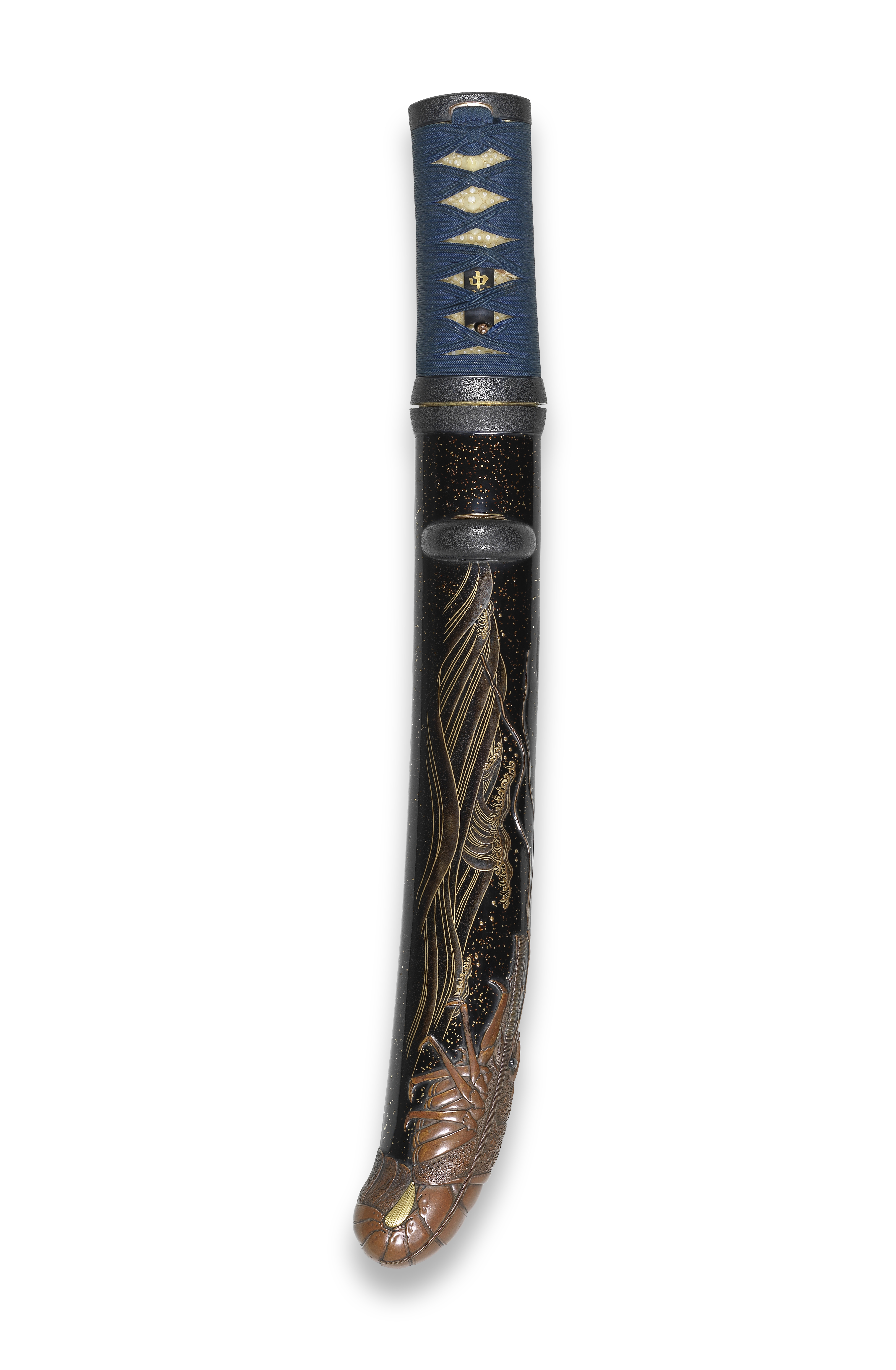 A KOSHIRA-E (MOUNTING) FOR A TANTO (DAGGER) Edo period (1615-1868), 19th century (2)