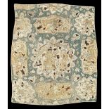 A rare Safavid embroidered cotton panel Caucasus, probably Azerbaijan, 16th/ 17th Century