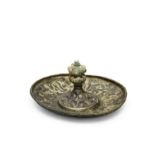 A Khorasan niello bronze dish Persia, 12th/ 13th Century