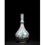 An important Iznik pottery water bottle (surahi) Turkey, circa 1575
