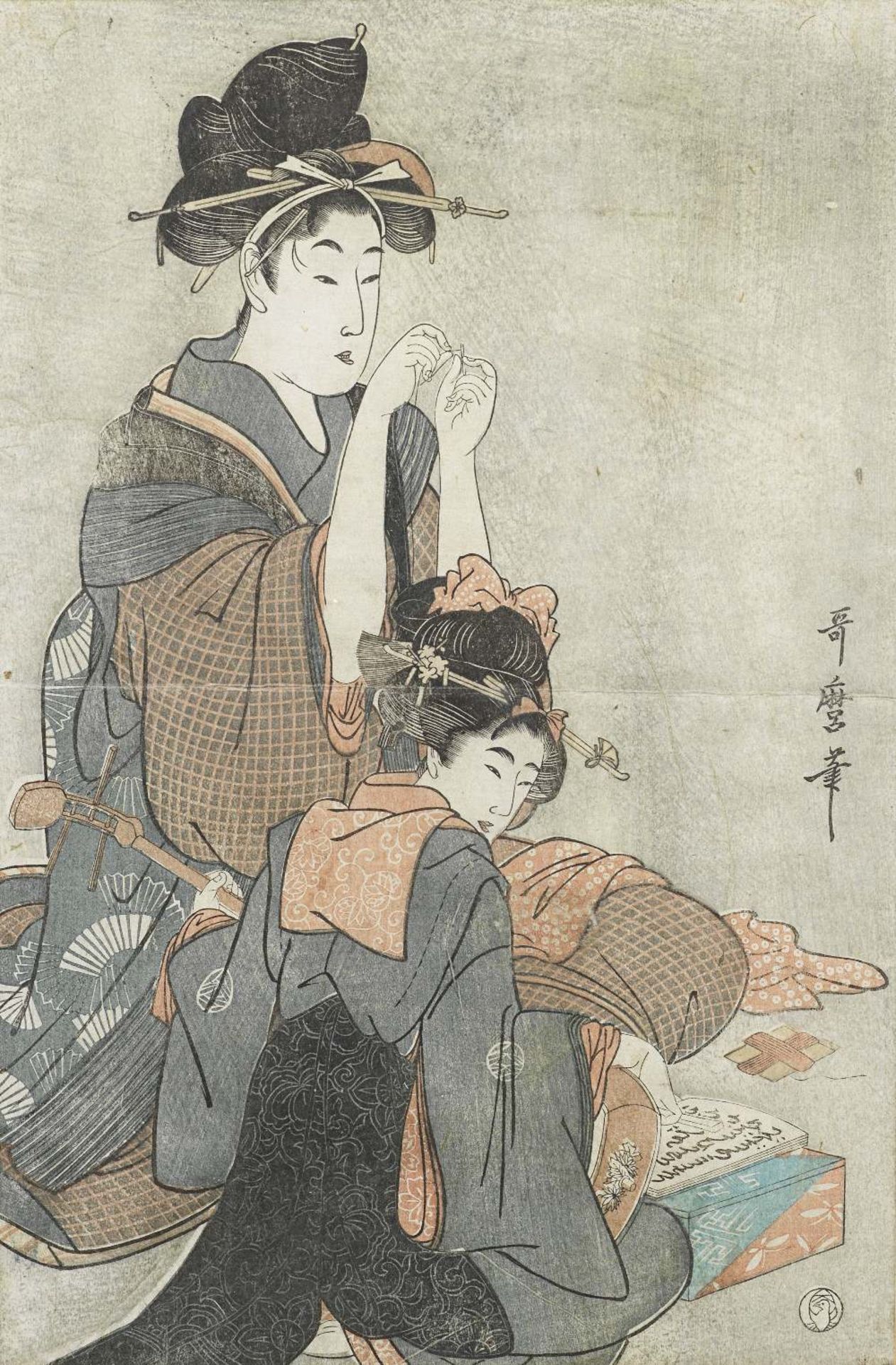 AFTER KITAGAWA UTAMARO (1753-1806) Edo period (1615-1868), late 18th/early 19th century