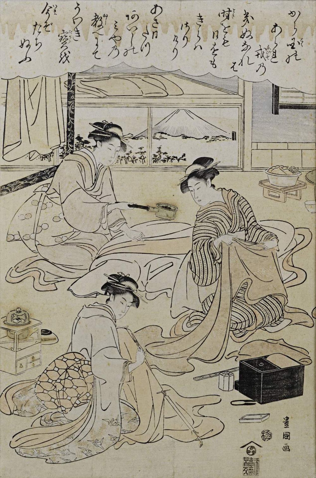 UTAGAWA TOYOKUNI (1769-1825)&#12288; Edo period (1615-1868), early 19th century