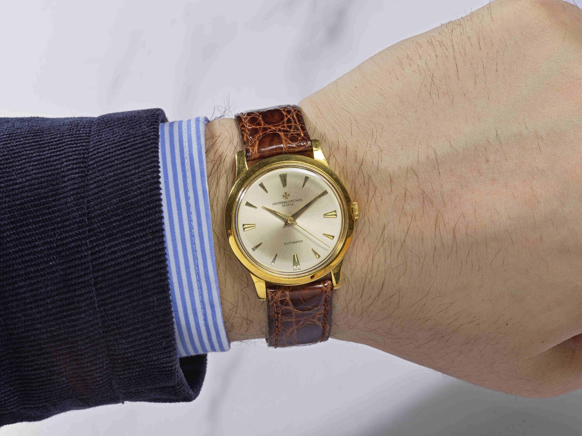 Vacheron & Constantin. Montre bracelet en or jaune 18K (750) mouvement automatique Vacheron & Co... - Image 2 of 2