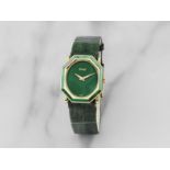 Piaget. Montre bracelet de dame en or jaune 18K (750) et malachite mouvement m&#233;canique Piag...