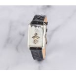 Mido. Rare montre bracelet en argent (800) mouvement m&#233;canique Mido. A rare silver manual w...