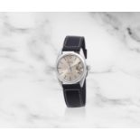 Rolex. Montre bracelet en acier avec date mouvement m&#233;canique Rolex. A stainless steel manu...