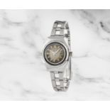 Zenith. Montre bracelet de dame en acier avec date mouvement automatique Zenith. A lady's stainl...