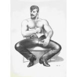 Tom of Finland (1920-1991) Sans titre (homme assis)