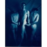 John Dugdale (born 1960); Autoportrait avec jeunes hommes, Morton St., N.Y.C.;