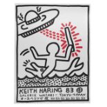 Keith Haring (American, 1958-1990) Galerie Watari, Tokyo, 1983(Gundel, 4 ; D&#246;ring et von de...