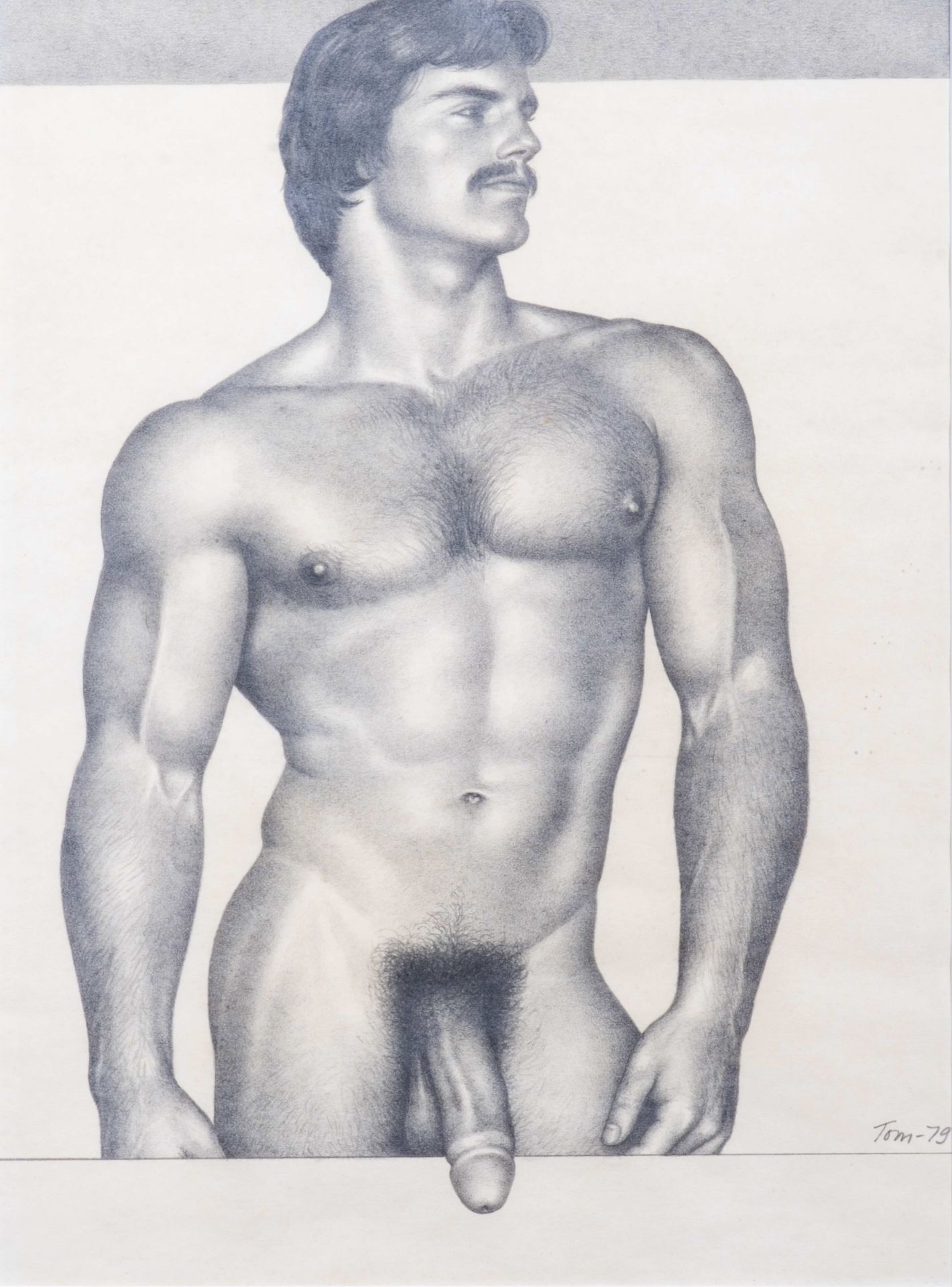 Tom of Finland (1920-1991) Sans titre (Roger) (Ex&#233;cut&#233; en 1979.signed and dated (lower...