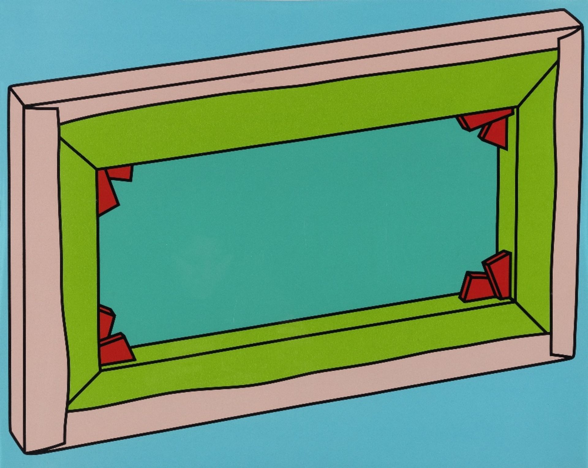 Michael Craig-Martin R.A. (Irish, born 1941) Painting Screenprint in colours, 1999, on wove pape...