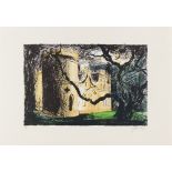 John Piper C.H. (British, 1903-1992) Clytha Castle Lithograph in colours, 1976, on wove paper, s...