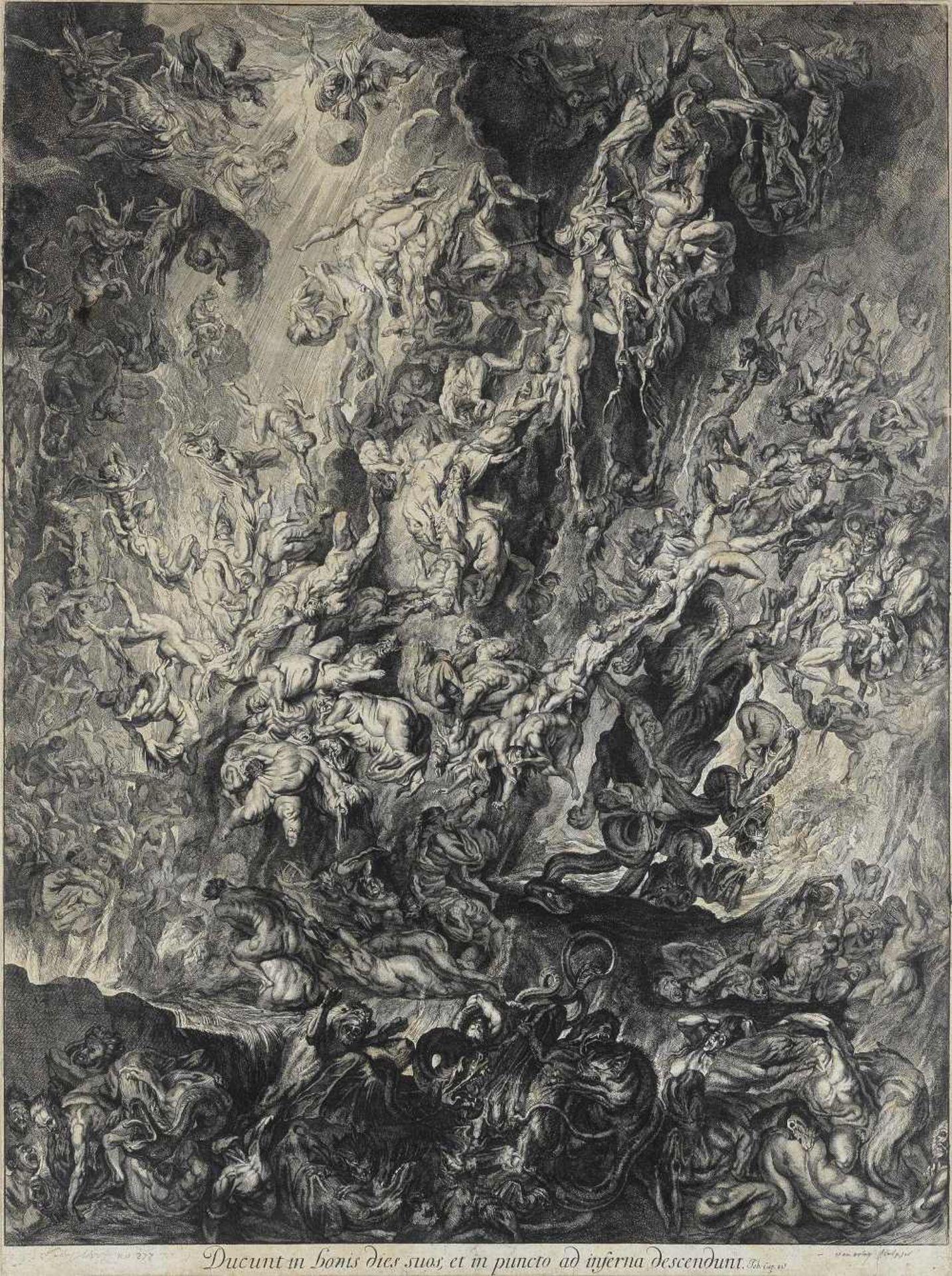 Richard van Orley (Belgian, 1663-1732), after Sir Peter Paul Rubens (Flemish, 1577-1640) The Fal...
