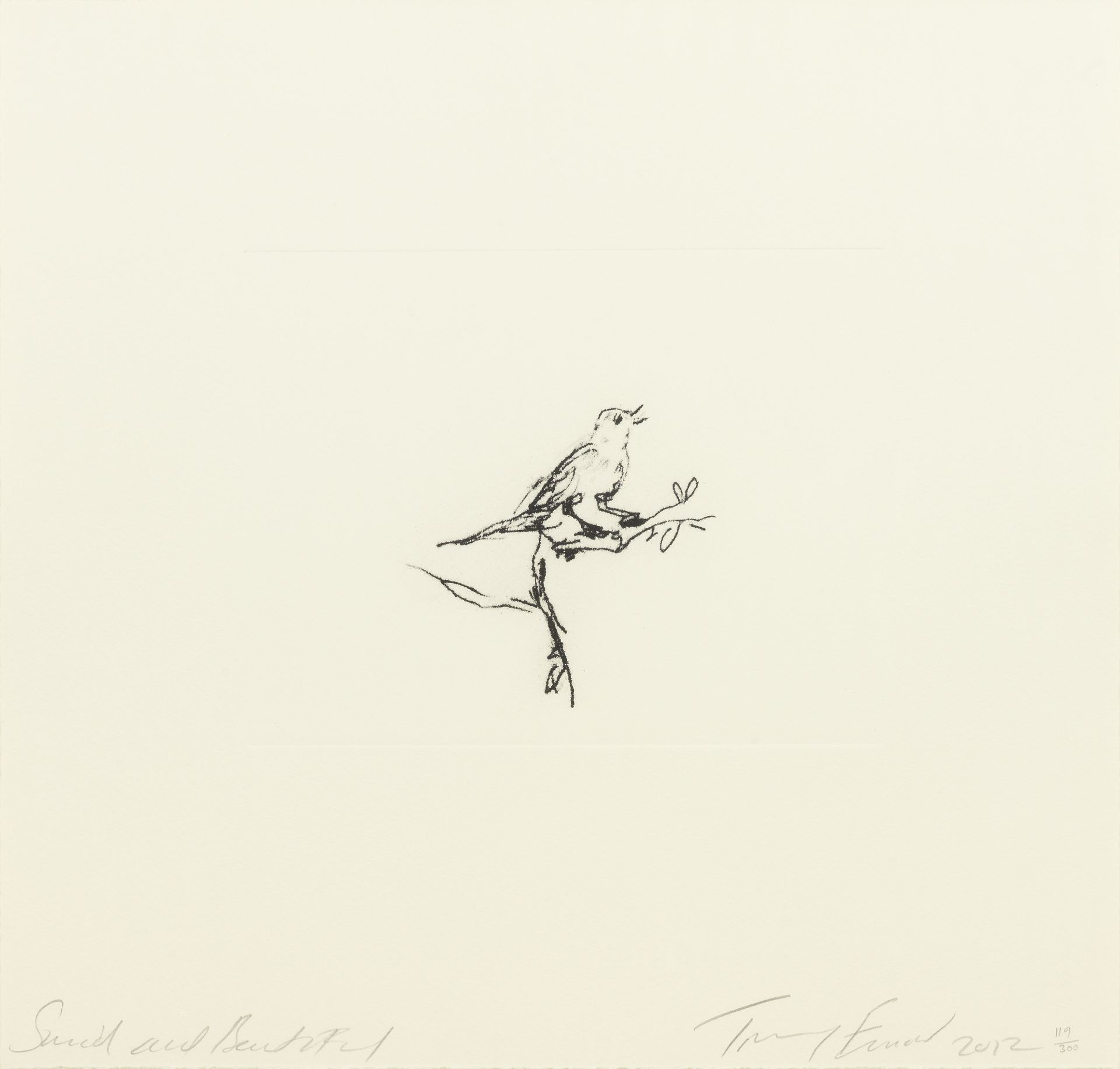 Tracey Emin (British, born 1963) Small and Beautiful Polymer gravure, 2012, on wove paper, signe...