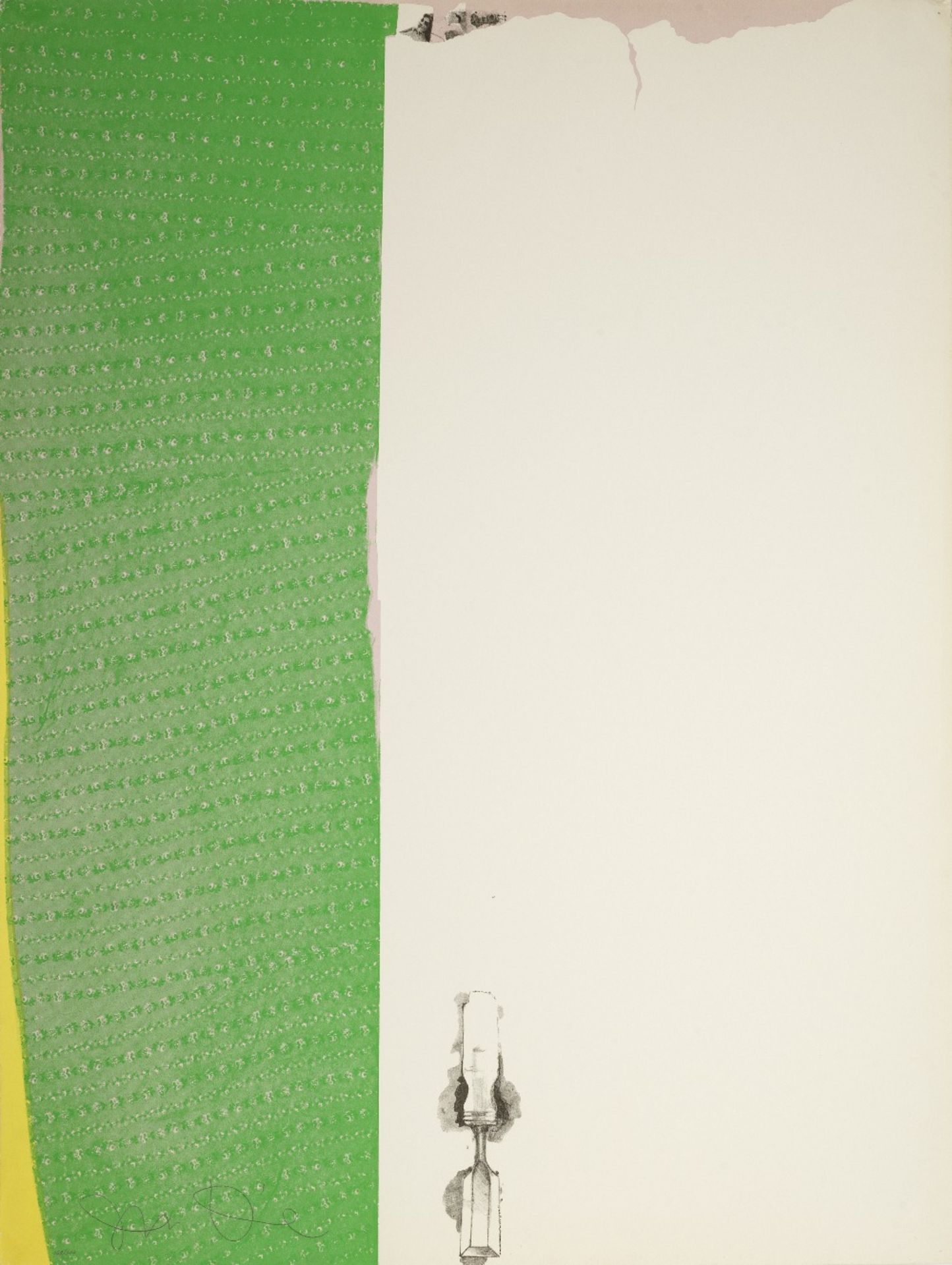 Jim Dine (American, born 1935) Calico, from 11 Pop Artists III Screenprint in colours, 1965, on ...