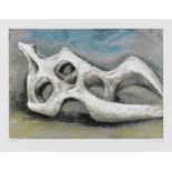 Henry Moore O.M., C.H. (British, 1898-1986) Reclining Figure Bone Lithograph in colours, 1982-84...